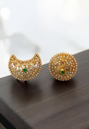 Beautiful surya chandrudu type hair accessories -
“Embrace the power of bling